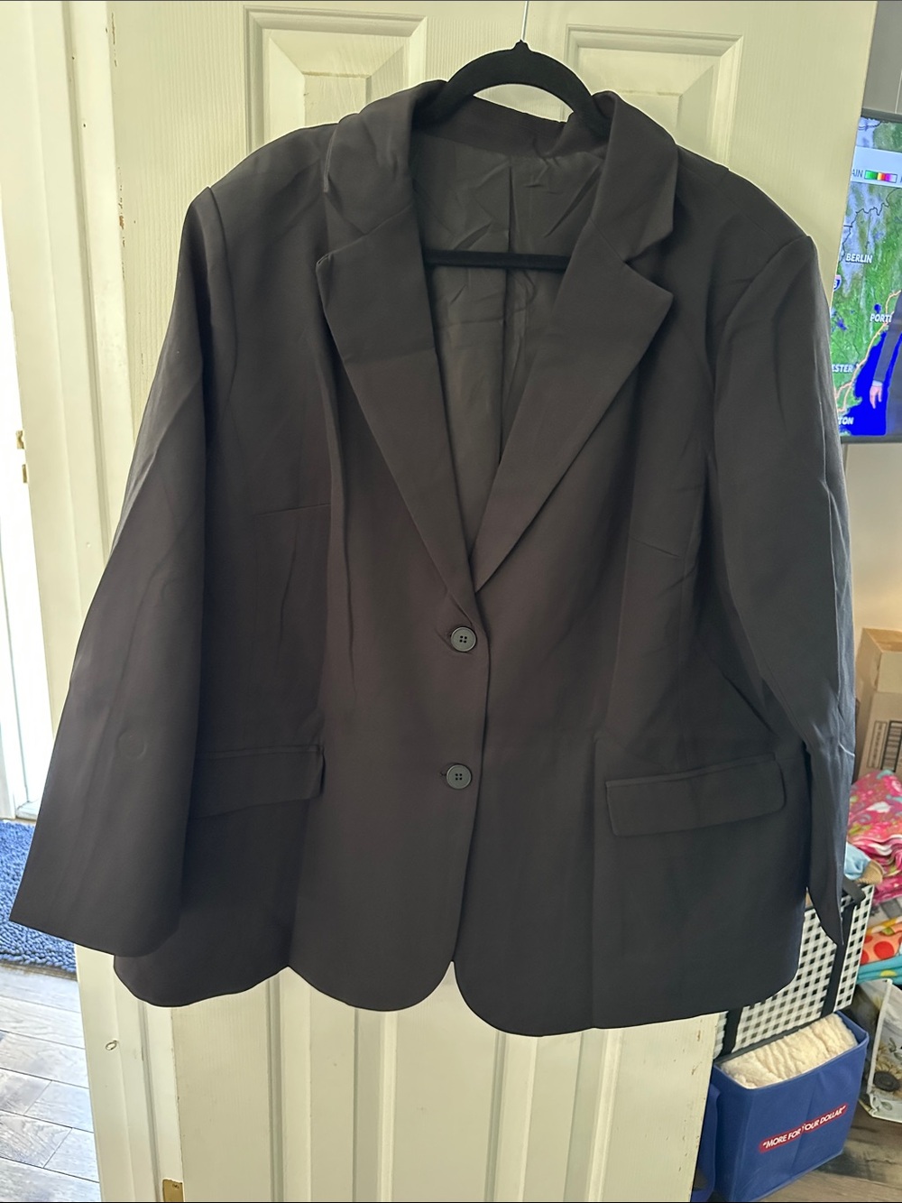 Classic Women's Black Blazer Jacket